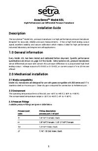 Thumbnail of document Manual - ASL High Accuracy Pressure Transducer